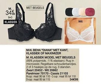 Damart Klassiek model met beugels aanbieding