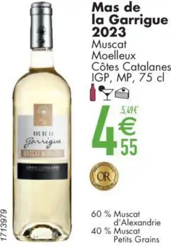 Cora Mas de la Garrigue 2023 75 cl aanbieding