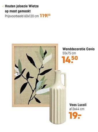 Kwantum Wanddecoratie Cevio aanbieding