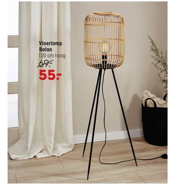 Kwantum Vloerlamp Balan aanbieding