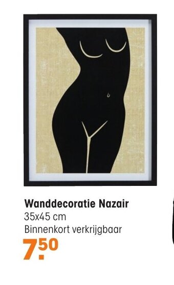 Kwantum Wanddecoratie Nazair aanbieding