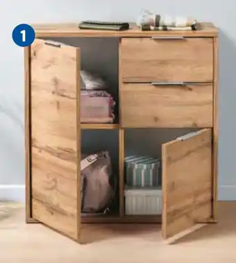 Lidl LIVARNO HOME Commode 80 x 80 x 35 cm aanbieding