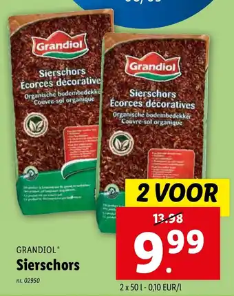 Lidl GRANDIOL Sierschors aanbieding