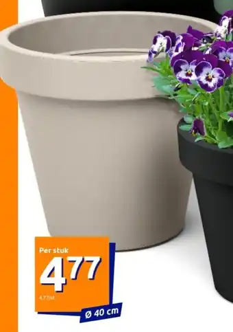 Action Bloempot 40 cm aanbieding
