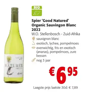 Spier 'Good Natured' Organic Sauvingon Blanc 2022