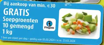 Soepgroenten 10 gemengd 1 kg