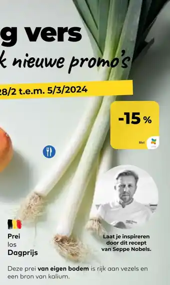 Bio Planet Prei aanbieding