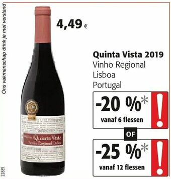 Colruyt Quinta Vista 2019 aanbieding