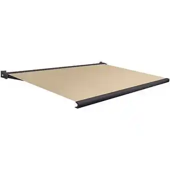 Tente solaire électrique domasol ’factor 20-A’ beige 550 x 250 cm