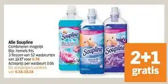 Albert Heijn Alle Soupline Hemels Fris aanbieding