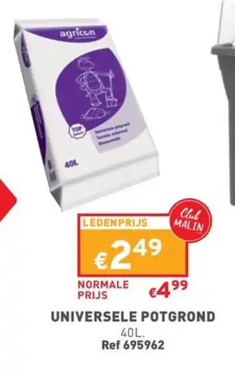 Trafic UNIVERSELE POTGROND 40L aanbieding
