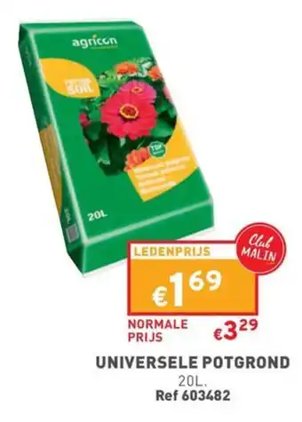 Trafic UNIVERSELE POTGROND 20L aanbieding