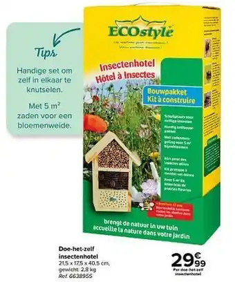 Doe-het-zelf insectenhotel