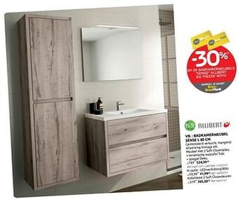 Brico Badkamermeubel sense aanbieding