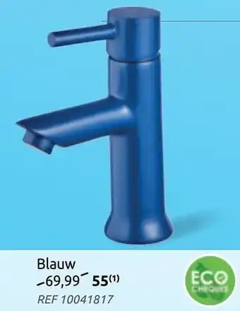 Brico Essebagno fonteinmengkraan luisa blauw aanbieding