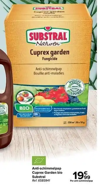 Anti-schimmelpap cuprex garden bio substral