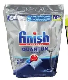 Colruyt Finish Powerball Quantum All-in-1 60 stuks aanbieding