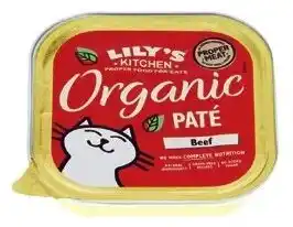 Colruyt Lily's Kitchen Organic paté Beef 85 g aanbieding