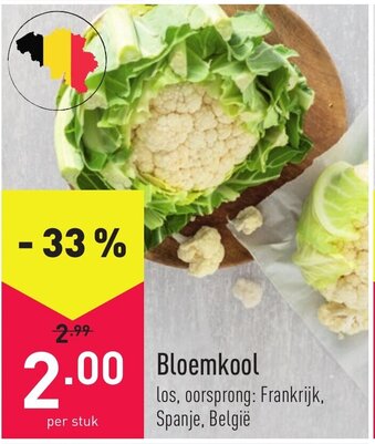 ALDI Bloemkool aanbieding