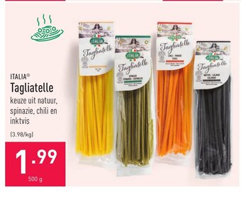 ALDI Italia Tagliatelle aanbieding