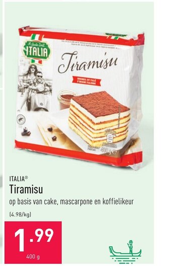 ALDI Italia Tiramisu aanbieding
