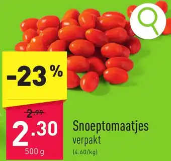 ALDI Snoeptomaatjes 500g aanbieding