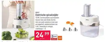 ALDI Quigg Elektrische spiraalsnijder aanbieding