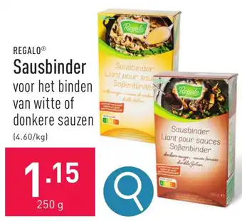 ALDI REGALO Sausbinder 250g aanbieding