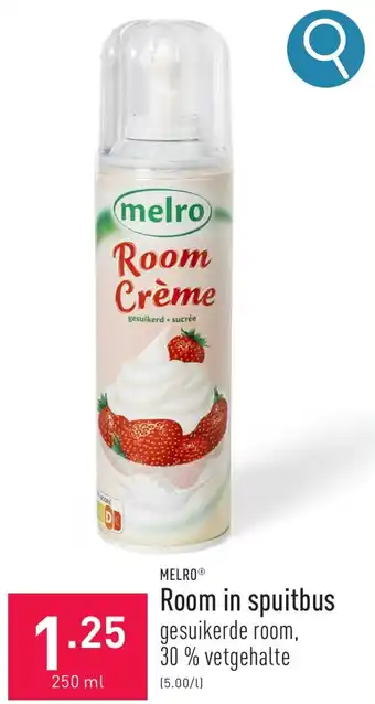ALDI MELRO Room in spuitbus 250ml aanbieding