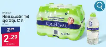 ROCHEVAL Mineraalwater met sportdop, 12 st.