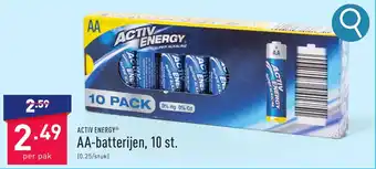 ALDI ACTIV ENERGY AA-batterijen, 10 st. aanbieding