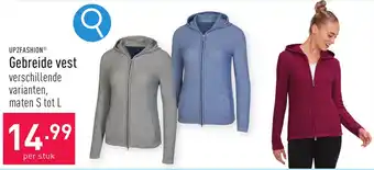 ALDI UP2FASHION Gebreide vest aanbieding