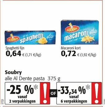Colruyt Soubry aanbieding
