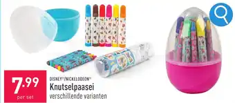 ALDI DISNEY/NICKELODEON Knutselpaasei aanbieding