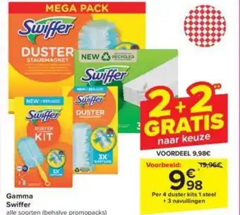 Carrefour Swiffer Gamma aanbieding