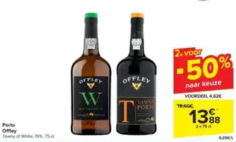 Carrefour Offley Porto 2 x 75cl aanbieding