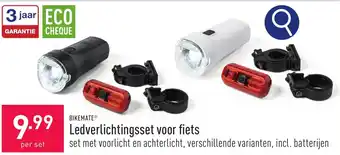 ALDI BIKEMATE Ledverlichtingsset voor fiets aanbieding