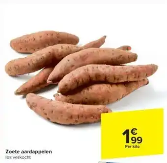 Carrefour Zoete aardappelen aanbieding