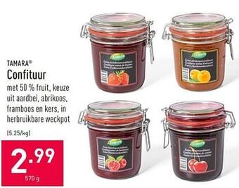 ALDI Confituur 570g aanbieding