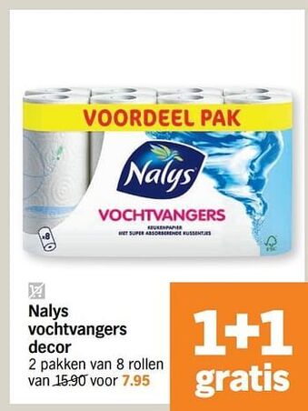Albert Heijn Nalys vochtvangers decor aanbieding