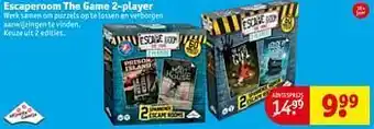 Kruidvat Escaperoom the game 2-player aanbieding