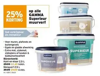 GAMMA Gamma kant-en-klaar aanbieding