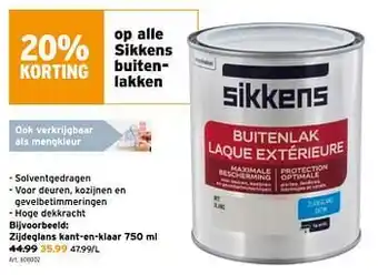 GAMMA Zijdeglans kant-en-klaar aanbieding