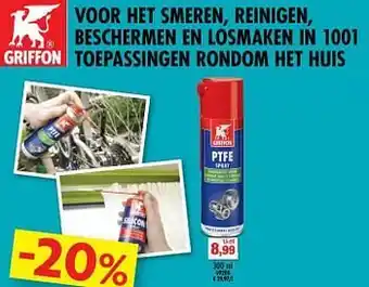 Hubo Ptfe spray aanbieding