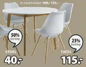 Jysk TAFEL aanbieding