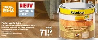 GAMMA Parket vernis aanbieding