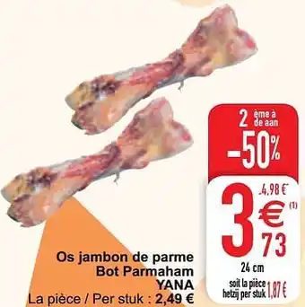 Cora Os jambon de parme bot parmaham yana aanbieding