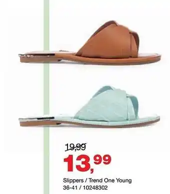 Bristol Slippers - trend one young aanbieding