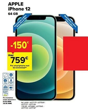 Apple iphone 12 64 gb