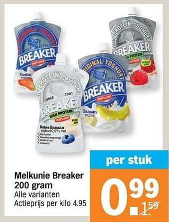 Albert Heijn Melkunie breaker aanbieding
